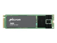 Micron 7450 PRO - SSD - Enterprise - krypterat - 480 GB - inbyggd - M.2 2280 - PCIe 4.0 (NVMe) - TCG Opal Encryption 2.0, Self-Encrypting Drive (SED) MTFDKBA480TFR-1BC15ABYYR