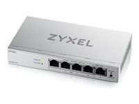 Zyxel GS1200v3 Series GS1200-5HPv3 - Switch - Administrerad - 5 x 10/100/1000 - skrivbordsmodell - PoE+ (68 W) GS1200-5HPV3-EU0101F