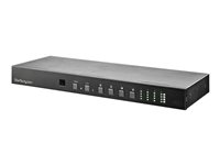 StarTech.com 4x4 HDMI Matrix Switch with Audio and Ethernet Control - 4K 60Hz Video - Rack Mount HDMI 2.0 Splitter with Remote (VS424HD4K60) - Video-/ljudomkopplare - skrivbordsmodell VS424HD4K60