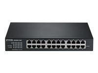 Zyxel GS1915 Series GS1915-24E - Switch - NebulaFLEX-kompatibel - smart - 24 x 10/100/1000 - skrivbordsmodell, väggmonterbar GS1915-24E-EU0101F