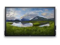 Dell P7524QT - 75" Diagonal klass (74.52" visbar) LED-bakgrundsbelyst LCD-skärm - interaktiv - med pekskärm (multitouch) - 4K UHD (2160p) 3840 x 2160 DELL-P7524QT