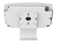 Compulocks iPad Pro 12.9" (3-6th Gen) Space Enclosure Counter Stand or Wall Mount - Hölje - för surfplatta - låsbar - höggradig aluminium - vit - skärmstorlek: 12.9" - väggmonterbar, monterbar på ytor, bänkskiva - för Apple 12.9-inch iPad Pro 101W299PSENW