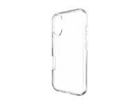 Zagg Crystal Palace Snap - Baksidesskydd för mobiltelefon - MagSafe-kompatibilitet - klar - för Apple iPhone 16 702315042