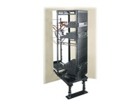 Middle Atlantic AXS AX-SXR-16 - Rack - svart pulverlack - 16U - 19" AX-SXR-16