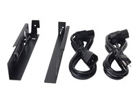 APC - Monteringssats till KVM-konsolrack - svart - 1U - TAA-kompatibel - för P/N: SMTL2K2RM2UCL, SMTL3KRM2UCL, SMX1500RM2UCNC, SMX2KR2UX145, SMX3KR2UNCX145, SMX750CUS KVM-LCDMOUNT