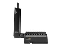 Cradlepoint R920 - Trådlös router - WWAN 1GbE - Wi-Fi 6 - Dubbelband - 3G, 4G - med 5 års NetCloud Ruggedized IoT Essentials + Advanced-plan TCA5-0920-C7B-GM