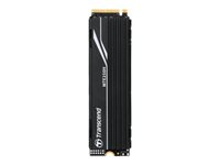 Transcend MTE250H - SSD - 4 TB - inbyggd - M.2 2280 (dubbelsidig) - PCIe 4.0 x4 (NVMe) - integrerad kylfläns TS4TMTE250H