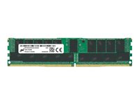 Micron - DDR4 - modul - 32 GB - DIMM 288-pin - 3200 MHz / PC4-25600 - CL22 - 1.2 V - registrerad - ECC MTA18ASF4G72PDZ-3G2R