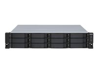 QNAP TL-R1200S-RP - Hårddiskarray - 12 fack (SATA-600) - SATA 6Gb/s (extern) - kan monteras i rack - 2U TL-R1200S-RP