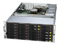 Supermicro Storage SuperServer 641E-E1CR36H - kan monteras i rack ingen CPU - 0 GB - ingen HDD SSG-641E-E1CR36H