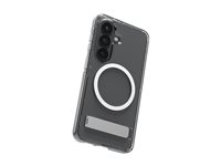 Zagg Crystal Palace Snap KS - Baksidesskydd för mobiltelefon - magnetisk, med stöd - CrystalClear - för Samsung Galaxy S26 702321186