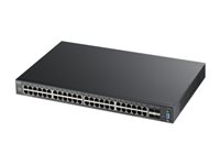 Zyxel XGS2210-52 - Switch - Administrerad - 48 x 10/100/1000 + 4 x 10 Gigabit SFP+ - rackmonterbar XGS2210-52-EU0101F