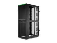 APC NetShelter SX Gen 2 - Rack skåp - 1991 H x 750 B x 1200 D mm, med sidor - golvstående - svart - 42U - 19" - TAA-kompatibel - för P/N: SC500RM1U, SRT10KXLTUS, SRT2200RMXLAUS, SRT3000RMXLT-NC, SRTL2K2RM1UWC, SRTL3KRM1UIC AR3350B2