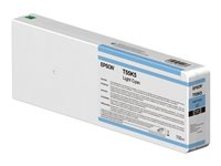 Epson T55K5 - 700 ml - ljus cyan - original - bläckpatron - för SureColor SC-P6000, SC-P7000, SC-P7000V, SC-P8000, SC-P9000, SC-P9000V C13T55K500
