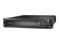 APC Smart-UPS X 3000 Rack/Tower LCD - UPS - AC 208/220/230/240 V - 2.7 kW - 3000 VA - RS-232, USB - utgångskontakter: 9 - 2U - svart - för P/N: AR4018SPX432, AR4024SP, AR4024SPX429, AR4024SPX431, AR4024SPX432, NBWL0356A SMX3000RMHV2U