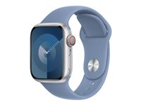 Apple - Band för smart klocka - 41 mm - storlek S/M - vinterblå MT353ZM/A