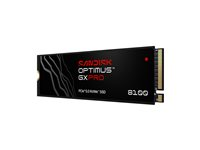 SanDisk Optimus GX PRO 8100 - SSD - krypterat - 4 TB - inbyggd - M.2 2280 S3-M - PCI Express 5.0 x4 (NVMe) - TCG Opal Encryption 2.02 SDSP82400TAN-000E0