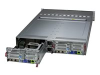 Supermicro BigTwin SuperServer 621BT-DNC8R - kan monteras i rack ingen CPU - 0 GB - ingen HDD SYS-621BT-DNC8R