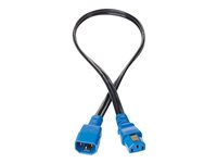 HPE Jumper Cord - Strömkabel - power IEC 60320 C13 till IEC 60320 C14 - AC 250 V - 10 A - 2 m - svart - Världsomspännande - för Apollo 4510 Gen9; Modular Smart Array P2000 G3; ProLiant DL360 G7, XL290n Gen10 A0K02A