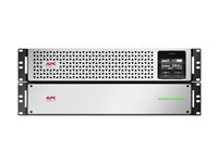 APC Smart-UPS On-Line SRTL1500RM4UXLI - UPS (kan monteras i rack) (hög densitet) - AC 220/230 V - 1350 Watt - 1500 VA - litiumjon - utgångskontakter: 8 - 4U - 1.83 m sladd - svart med främre avfasning i silver SRTL1500RM4UXLI