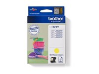 Brother LC221Y - Gul - original - bläckpatron - för Brother DCP-J562DW LC221Y