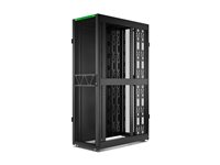 APC NetShelter SX Gen 2 - Rack skåp - 1991 H x 600 B x 1200 D mm, med sidor - golvstående - svart - 42U - 19" - TAA-kompatibel - för P/N: SC500RM1U, SRT10KXLTUS, SRT2200RMXLAUS, SRT3000RMXLT-NC, SRTL2K2RM1UWC, SRTL3KRM1UIC AR3300B2