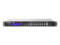 QNAP QGD-1602P - Switch - smart - 4 x 100/1000/2.5G (PoE++) + 4 x 100/1000/2.5G (PoE+) + 8 x 10/100/1000 (PoE+) + 2 x 10 Gigabit SFP+ - rackmonterbar - PoE++ (195 W) QGD-1602P-C3558-8G