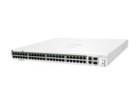 HPE Networking Instant On 1960 48G 2XGT 2SFP+ Switch - Switch - L2+ - smart - 48 x 10/100/1000 + 2 x 10 Gigabit SFP+ + 2 x 10 Gigabit Ethernet - skrivbordsmodell, rackmonterbar JL808A#ABB