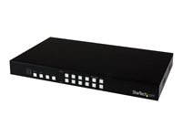 StarTech.com 4x4 HDMI-matrisswitch med Picture-and-Picture Multiviewer eller videovägg - Video-/ljudomkopplare - skrivbordsmodell - för P/N: SVA12M5NA VS424HDPIP