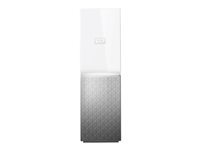 WD My Cloud Home WDBVXC0080HWT - Personlig molnlagringsenhet - 8 TB - HDD 8 TB x 1 - RAM 1 GB - Gigabit Ethernet WDBVXC0080HWT-EESN