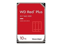 WD Red Plus WD100EFGX - Hårddisk - 10 TB - inbyggd - 3.5" - SATA 6Gb/s 7211310T-7050200-000-RS