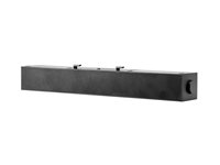 HP S101 - Soundbar - för övervakning - 2.5 Watt - svart (grillfärg - svart) - för HP 280, 34, Z1 G9; Elite 600 G9, 800 G9; EliteDesk 80X G8; Pro 400 G9; ProDesk 405 G8 5UU40AA