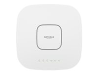 NETGEAR Insight WAX630 - Trådlös åtkomstpunkt - Wi-Fi 6 - 2,4 GHz (1 band)/5 GHz (2 band) - monterbar i vägg/tak WAX630-100EUS