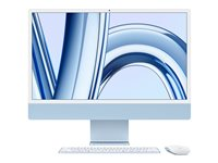 Apple iMac with 4.5K Retina display - allt-i-ett M3 - 8 GB - SSD 256 GB - LED 24" - Svenska/finska MQRQ3KS/A