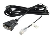 APC - Seriell kabel - RJ-45 (hane) till DB-9 (hona) - 4.57 m - för P/N: SRV1KA-TW, SRV1KI-TW, SRV2KA-TW, SRV2KI-TW, SRV3KA-TW, SRV3KI-TW, SRV6KI-TW AP940-1525A