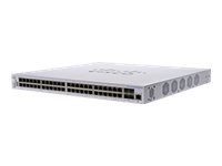 Cisco Business 350 Series CBS350-48XT-4X - Switch - L3 - Administrerad - 48 x 10GBase-T + 4 x 10 Gigabit SFP+ - rackmonterbar - återanvänd CBS350-48XT4XUK-RF