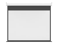 Multibrackets M Motorized Projection Screen Deluxe - Projektorduk - motoriserad - 86" (218 cm) - 4:3 - Matte White - vit 7350022730366