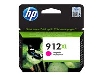 HP 912XL - 9 ml - Lång livslängd - magenta - original - bläckpatron - för Officejet 80XX; Officejet Pro 80XX 3YL82AE#301