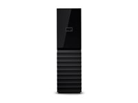 WD My Book WDBBGB0260HBK - Hårddisk - krypterat - 26 TB - extern (desktop) - USB 3.2 Gen 1 - 256 bitars AES - svart WDBBGB0260HBK-EESN