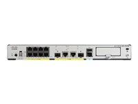 Cisco Integrated Services Router 1131X - Router 8-ports-switch - 1GbE - WAN-portar: 2 - återanvänd C1131X-8PWZ-RF