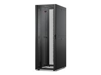 APC NetShelter SX Networking Enclosure with Sides - Rack - svart - 48U - 19" - TAA-kompatibel - för P/N: SC500RM1U, SMTL3KRM2UCLNC, SRT2K2RXLNX145, SRTL2K2RM1UWC, SRTL3KRM1UIC AR3347