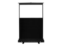 Multibrackets M Portable Projection Screen Deluxe - Projektorduk - 60" (152 cm) - 4:3 - Matte White - svart 7350022730632