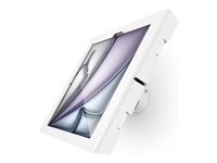 Compulocks iPad Air M2 & M3 13" Apex Enclosure Tilting Wall Mount - White - Hölje - synliga kameror och sensorer fram/bak - för surfplatta - låsbar - metallram - vit - skärmstorlek: 13" - väggmonterbar 505W13APXW
