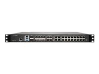 SonicWall NSa 6700 - Advanced Edition - säkerhetsfunktion - 10GbE, 5GbE, 2.5GbE, 25GbE, 40GbE - 1U - SonicWall säkerhetsuppgradering, plusprogram (2 år) - kan monteras i rack 02-SSC-9580