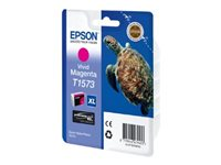 Epson T1573 - 25.9 ml - intensiv magenta - original - blister - bläckpatron - för Stylus Photo R3000 C13T15734010