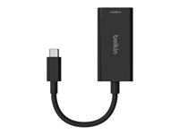 Belkin Connect - Videokort - 24 pin USB-C hane till HDMI hona - svart - 4K144Hz stöd, 8K60Hz stöd AVC013BTBK