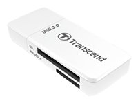 Transcend RDF5 - Kortläsare (microSD, SDHC, microSDHC, SDXC, microSDXC, SDHC UHS-I, SDXC UHS-I, microSDHC UHS-I, microSDXC UHS-I) - USB 3.0 TS-RDF5W