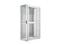 APC NetShelter SX Gen 2 - Rack skåp - 1991 H x 600 B x 1200 D mm, med sidor - golvstående - vit - 42U - 19" - TAA-kompatibel - för P/N: SC500RM1U, SRT10KXLTUS, SRT2200RMXLAUS, SRT3000RMXLT-NC, SRTL2K2RM1UWC, SRTL3KRM1UIC AR3300W2