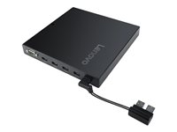 Lenovo Tiny 4 IO Expansion Box - Portreplikator - USB - 90 Watt - för ThinkCentre M710q (liten); M910q (liten); M910x (liten) 4XH0N06924