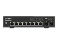 QNAP QSW-L3208-2C6T - Switch - Administrerad - 2 x 10 Gigabit SFP+ + 8 x 100/1000/2.5G/5G/10GBase-T - skrivbordsmodell QSW-L3208-2C6T